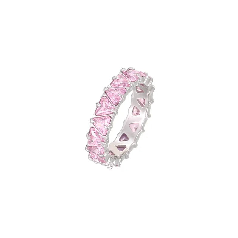 DINASTY | Bague argentée N°2 - Ice Dinasty