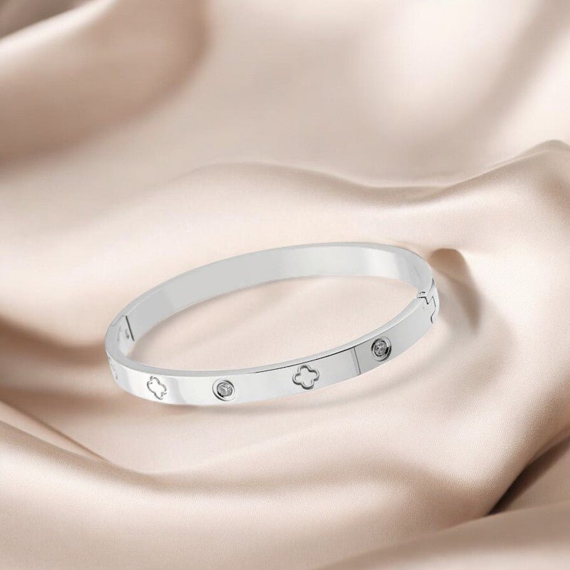 NESTHEA | Bracelet argenté - Ice Dinasty