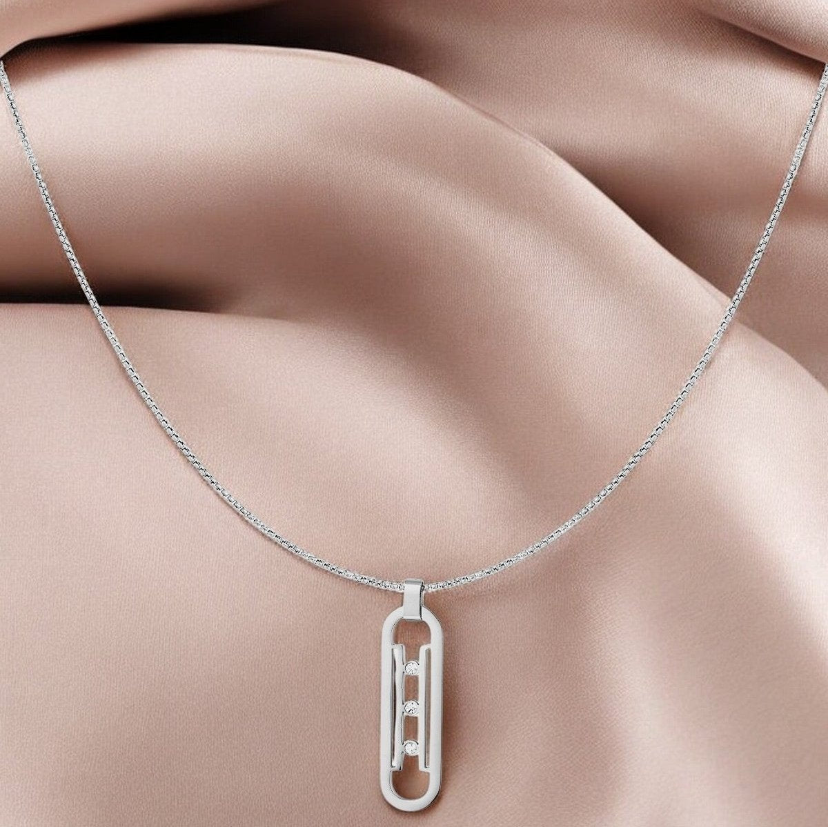 ARTÉMIS | Collier argenté - Ice Dinasty