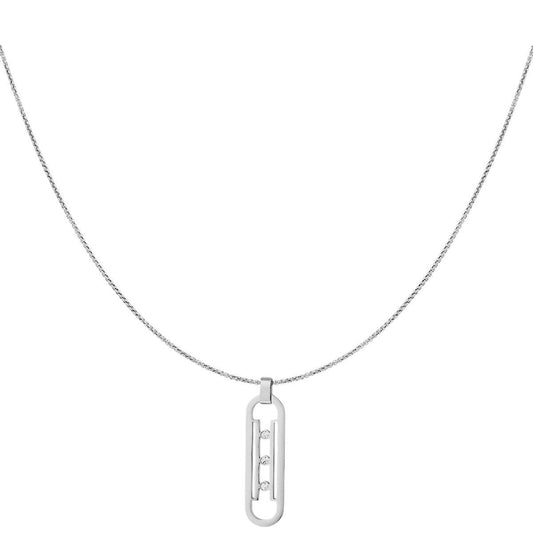 ARTÉMIS | Collier argenté - Ice Dinasty