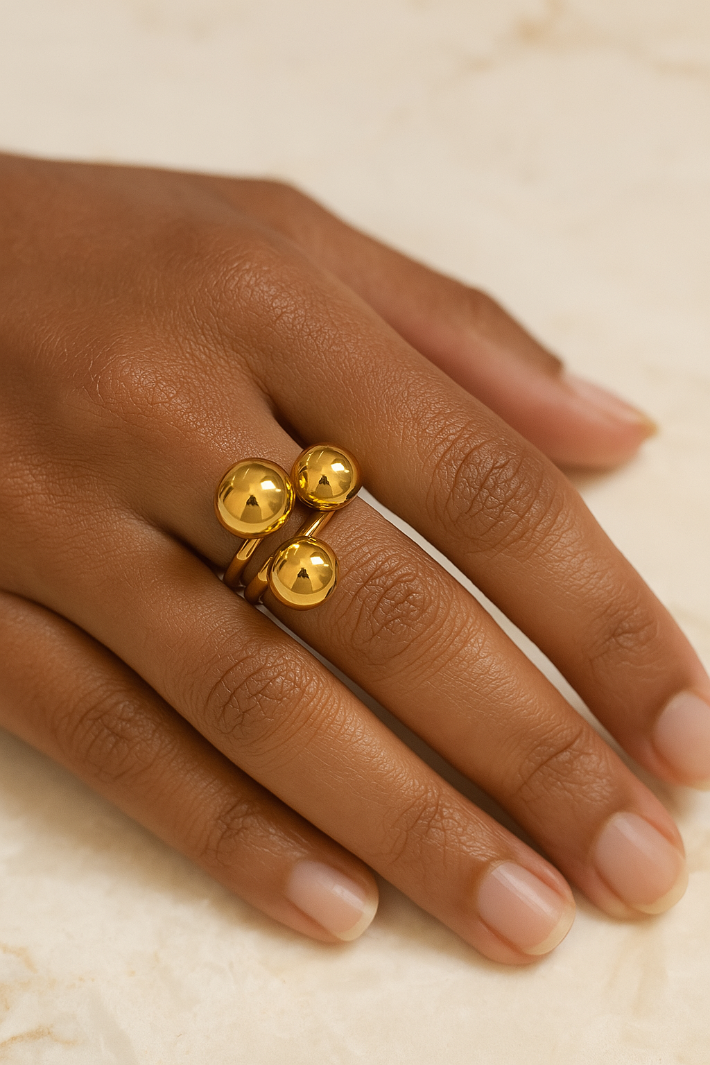 ZELYA N°1 | Bague ajustable - Ice Dinasty