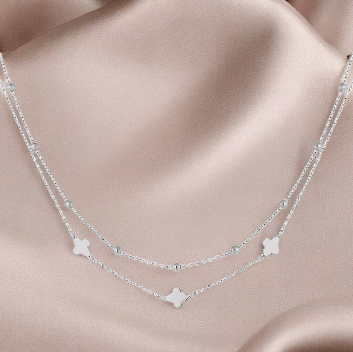 RHEA | Collier argenté - Ice Dinasty