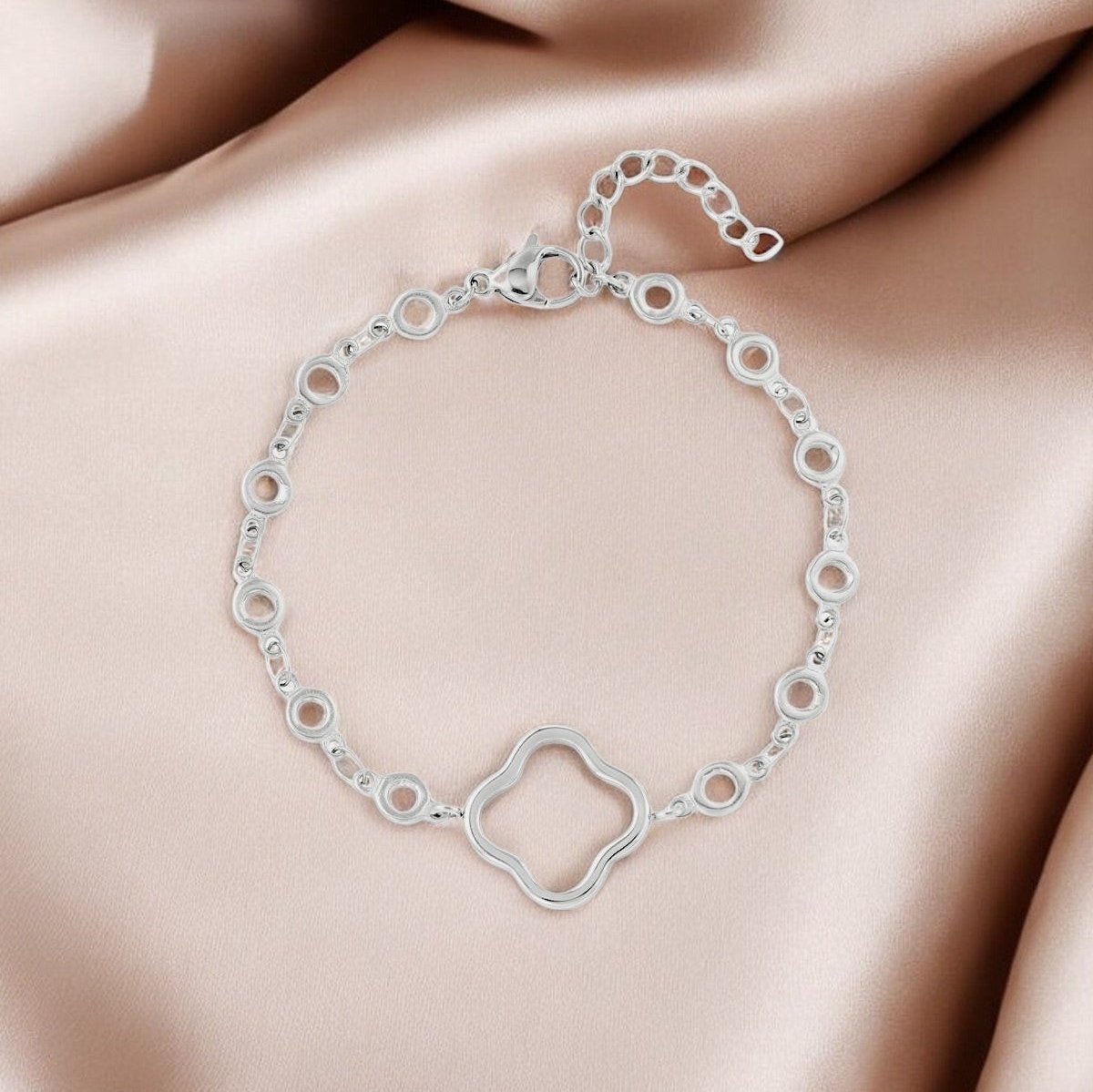 THEANA | Bracelet argenté - Ice Dinasty