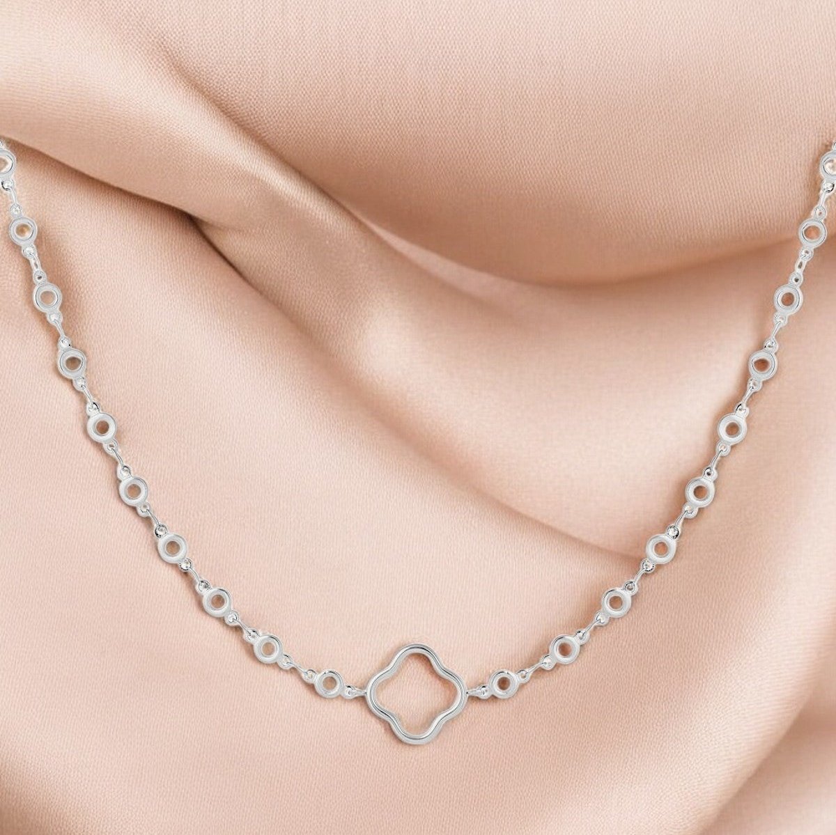 THEANA | Collier argenté - Ice Dinasty